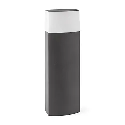 bollard lamp DATNA 600 E27 IP44, dark grey 