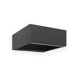 Outdoor LED Wandleuchte ALP 130, 8W, 3000K, IP54, dunkelgrau