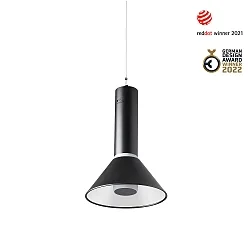 LED tragbare Lampe FUJI 1,5W, 2700K, IP44, schwarz