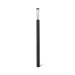 LED Straßenleuchte RUSH 3100 180°, 38W, 3000K, 3777lm, IP65, 310cm, dunkelgrau