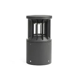 Outdoor LED Wegeleuchte SCREEN 250 4000K, IP65, 180° dimmbar DALI, dunkelgrau