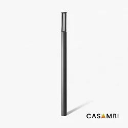 Outdoor LED Stehleuchte SCREEN 180°, 38W, 3000K, IP65, 310cm, dimmbar CASAMBI, dunkelgrau