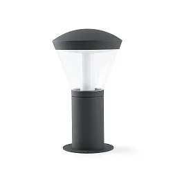 LED Pollerleuchte SHELBY 330 10W, 3000K, IP65, dunkelgrau
