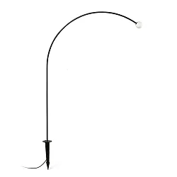 LED Spießleuchte CUCA 1193 3W, 2700K, IP65, schwarz