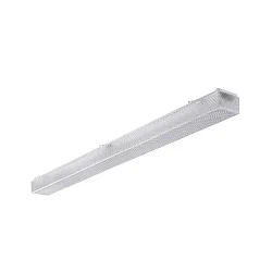 LED Wannenleuchte, IP50, kantig, prismatisch, schaltbar, weiß, 156cm, 54W 3000K 6900lm
