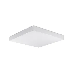 LED Wannenleuchte, IP50, kantig, quadratisch, opal, weiß, 65x65cm, 56W 3000K 5200lm