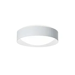 wall and ceiling luminaire PREMIUM ARCHITEKTUR Ø 30,8cm round IP40, white, snow white dimmable