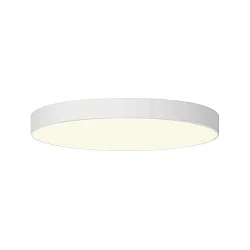 LED Decken-/Pendelleuchte, IP40, direkt, mikroprismatisch, schaltbar, weiß, Ø 85cm, 106W 3000K 12700lm