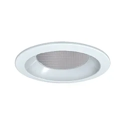 LED Einbau-Downlight, IP44, rund, mikroprismatisch, UGR <19, DALI dimmbar, weiß, Ø 19cm, 10W 3000K 900lm