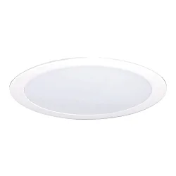 LED Einbau-Downlight, IP44 IK05, flach, rund, Ø30cm, 700mA (exkl. BG), dimmbar, weiß / opal, 25W 4000K 3100lm 110°