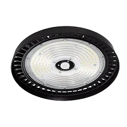 hall spot Ø 254MM / 1-10V impact resistant, direct IP65, black dimmable