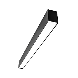 LED-Lichtkanal-Einzelleuchte, IP40 IK04, direkt, 112.7cm, DALI2, UGR<19, MICROPAL®, dimmbar, 25W 3000K, weiß