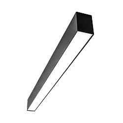 light bar MICROPAL®, UGR<19 / 1407MM / 830 surface-mounted version, DALI controllable, direct IP40, black 