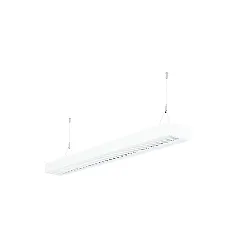LED Pendel-Rasterleuchte direkt / indirekt, 144cm, IP20, UGR <19, schaltbar, weiß, 49W 3000K 6400lm