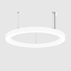 pendant luminaire Ø 133.5CM CCT Switch, direct, UGR < 19, multipower, ring shape IP40, white 