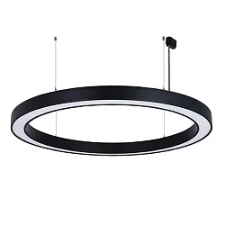 LED-Pendel-Ringleuchte, IP40 IK06, direkt, Ø 189cm, Multipower, 76-132W 3000/4000/6500K, UGR<19, schaltbar, weiß
