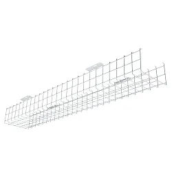 Schutzgitter für LED Feuchtraum-Wannenleuchte Serie 7454 (AWLx3 7454A.xx8x), weiß