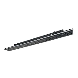 LED 3-Phasen Leuchte, 60cm, 90°, doppelt asymmetrisch, 24W, 3000K, 2550/3300lm, CRI< 90, IP20, IK02, Multipower, schwarz