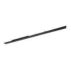 LED 3-Phasen Leuchte, 149,7cm, 60°, tiefstrahlend, 60W, 3000K, 6300/8100lm, CRI< 90, IP20, IK02, Multipower, schwarz