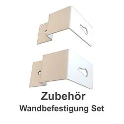 Zubehör für LED-Lichtkanal-Einzelleuchte, MICROPAL® - Wandhalter Set