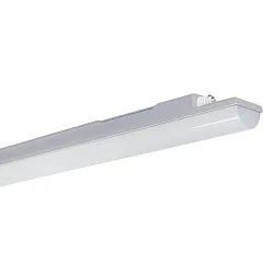 LED Feuchtraumleuchte, 145,5cm, 125°, 45W, 4000K, 7200lm, CRI 80, IP68, grau
