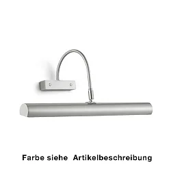 Bilderleuchte GRIT-40, 2-flammig, E14, max. je 25W, IP20, dimmbar, Messing poliert