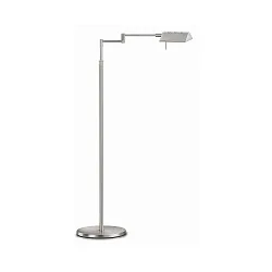 LED Stehleuchte EDDA, IP20, 15 W, 2700-5000, 1500 lm, Nickel matt