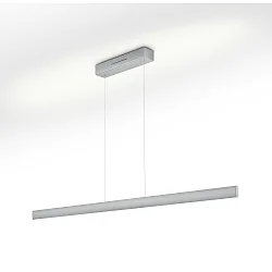 LED Pendelleuchte RUNA-152, Up/Down, 152cm, 72W 2200-3000K, CRi >90, Sensordimmer, Mattnickel