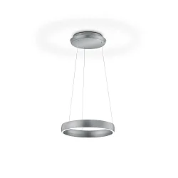 LED Pendelleuchte SARA-40, Ø 40cm, 48W 2200-3000K, CRi >90, mit Gestensteuerung, höhenverstellbar, dimmbar, schwarz