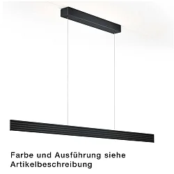 pendant luminaire FARA-152 up / down, tunable white, controllable with gestures IP20, nickel matt