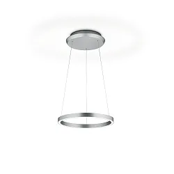 pendant luminaire LINDA-192 up / down, adjustable, controllable with gestures IP20, nickel matt dimmable