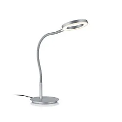 table lamp TESSA-T-FLEX with flex arm, controllable with gestures IP20, anthracite, grey dimmable