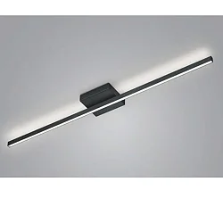 LED Deckenleuchte NURI-1, IP20, 44W, 2700K, 4600lm, schwarz