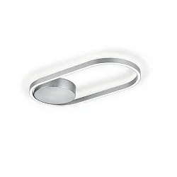 LED Deckenleuchte RIKE, 62W, 2700K, 7159lm, IP20, dimmbar, mattnickel