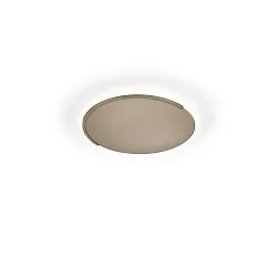 ceiling luminaire ASTRA-C-60 round, Casambi IP20, metallic bronze, sand coloured dimmable