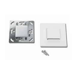 LED Wandeinbauleuchte WALL I UP & DOWN, IP20, mit Sensor, eckig, für Ø 68mm Dosen, 1.8W 3000K 90lm, weiß