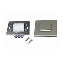 recessed luminaire WALL I UP & DOWN up / down, with sensor, with diffuser IP20, stainless steel  1