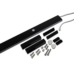 under-cabinet luminaire with motion detector IP20, black 9,3W 345lm 4000K CRI 90-100 120cm