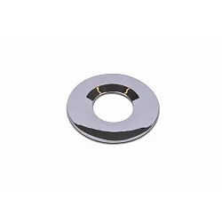 Zubehör  für Outdoor LED Einbaustrahler ECO R 68 - Dekorring, rund, Ø 9cm / H 0.3cm, chrom glänzend