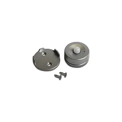 Mini Bewegungsmelder, ø 3,4cm, 100°, IP20, chrom