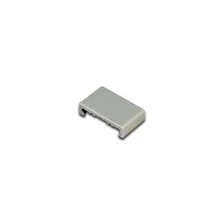 Accessory for 24V power track Flat Track - end cap, grey