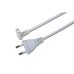 Netzanschlussleitung EcoLite F, zum senkrechten Aufrasten, 180cm, mit Eurostecker
