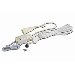Bewegungsmelder PIR 1S MINI für Leuchten-BG SKII, 203V, 300cm Eurostecker-Kabel + Eurokupplung, Sensorleitung 140cm