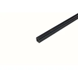 LED Track 24V DC power track, 30cm, can be shortened individually, incl. fastening screws, black