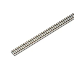 LED-24V DC Stromschiene Flat-Track, Länge 150cm, grau