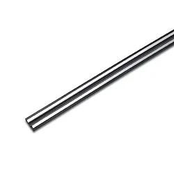 LED-24V DC Stromschiene Flat-Track, Länge 150cm, schwarz