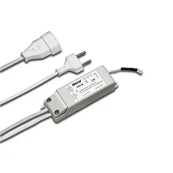 Touch-switch 400W EBS 4 D with 100cm Euro plug + 30cm, Euro coupling, without sensor line