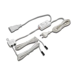 IR-DS2 Türkontakt-Schalter mit 2 Sensoren K60 Euro, schwarz