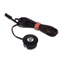 LED Einbauleuchte, ø 2,8cm, 1W, 3000K, 87lm, IP20, schwarz