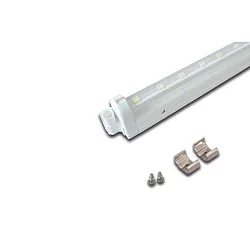 LED Langfeldleuchte SlimLite® CS LED HE+, 180° drehbar, 59.5cm, 5.8W Meat Red